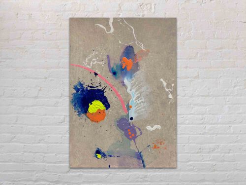 Abstraktes Leinwandbild Expectations - RISE | 50x70 cm
Künstlerin: Sophie Friederichs