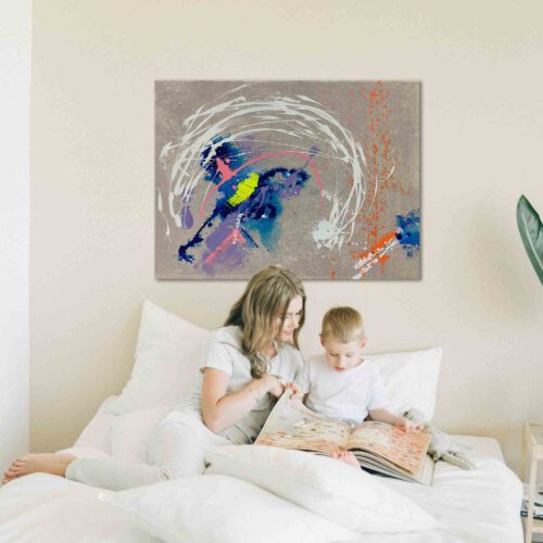 Das besondere Geschenk zur Geburt: die Bilder der EXPECTATIONS Serie befassen sich intensiv mit den den Themen Geburt, Schwangerschaft, Kinderwunsch, Familienplanung und Familienleben. Ich habe die Bilder gemalt als ich selbst hochschwanger mit meinem zweiten Baby war.