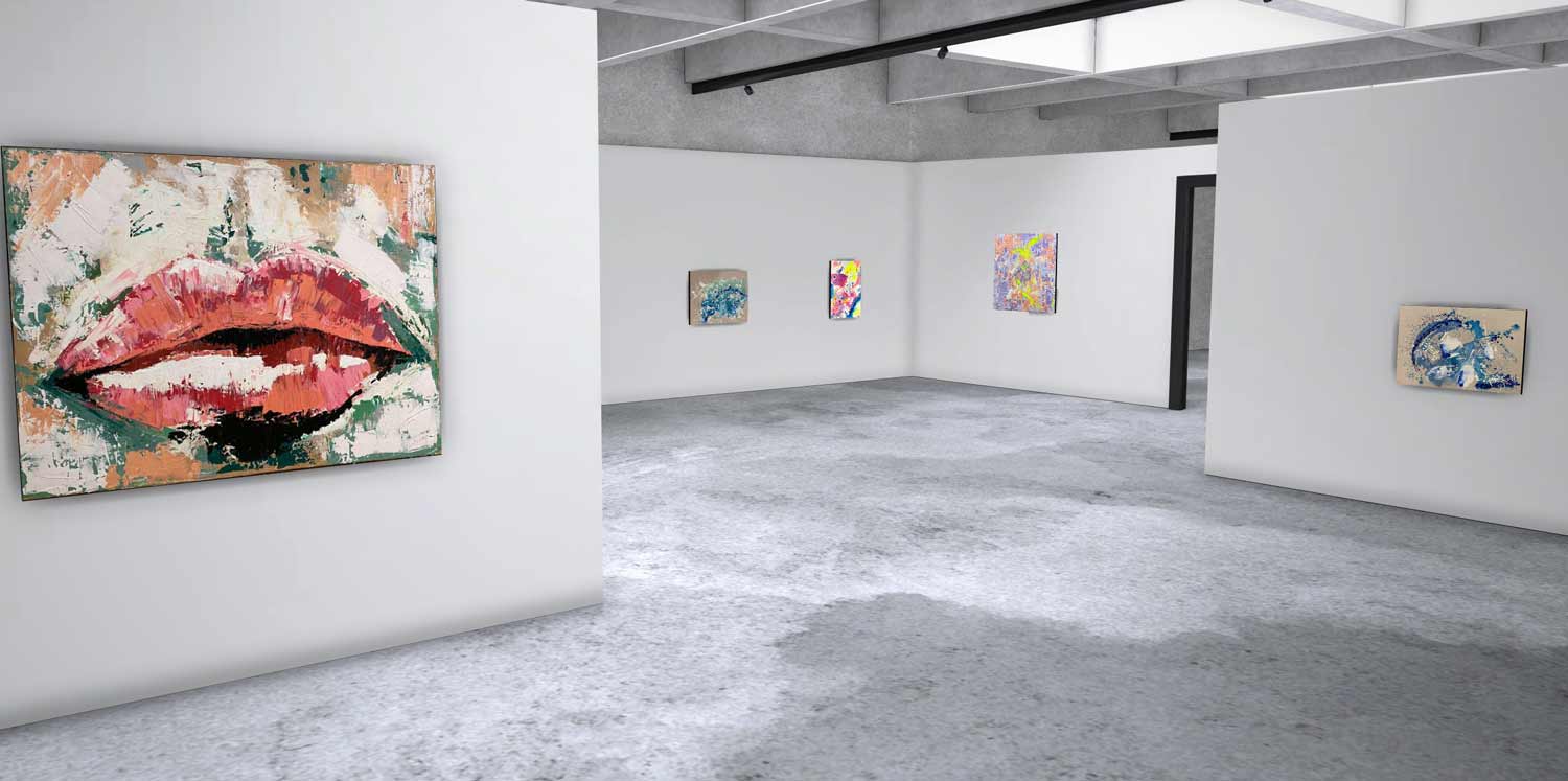 Kunstausstellungen von Sophie Friederichs. Abstrakte Malerei aus Hamburg.
