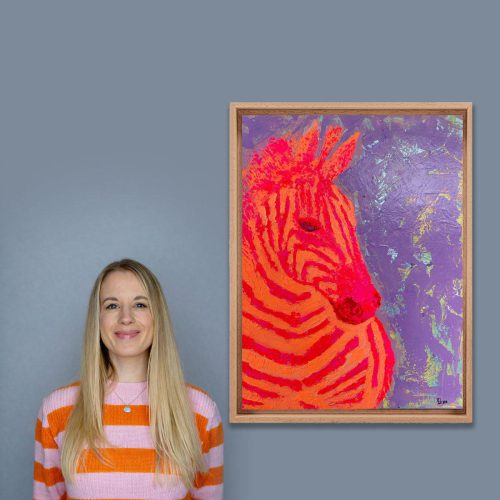 ZEBRA | 60x80 cm | ✅ 280 €