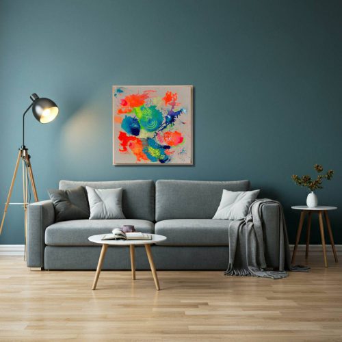BORN SLIPPY | 70x70 cm | ✅ 280 €