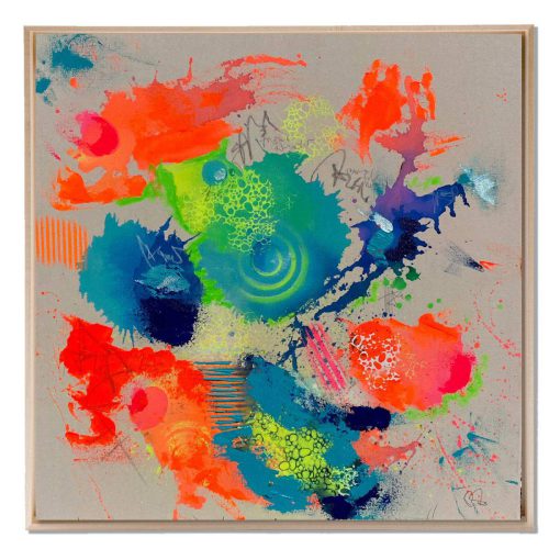 BORN SLIPPY | 70x70 cm