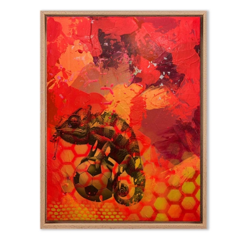 CHAMELEON | 30x40 cm